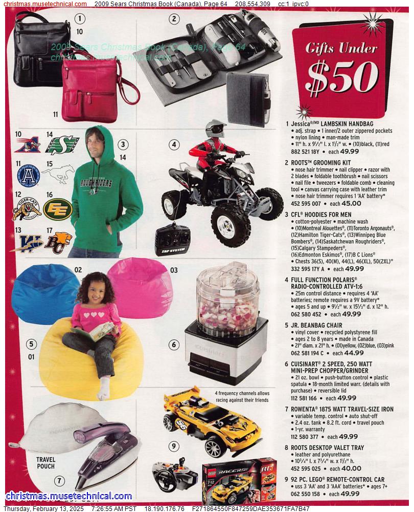 2009 Sears Christmas Book (Canada), Page 64