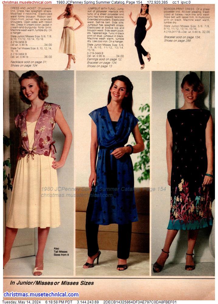 1980 JCPenney Spring Summer Catalog, Page 154