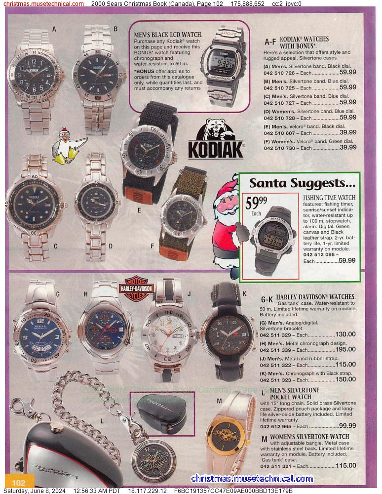 2000 Sears Christmas Book (Canada), Page 102