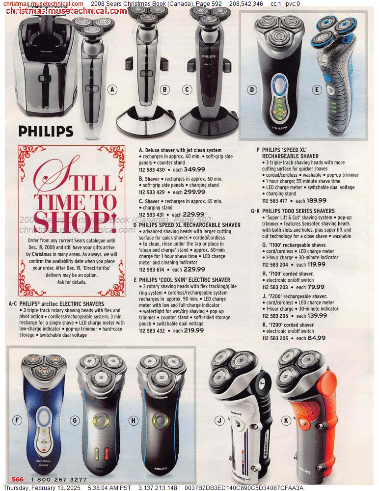 2008 Sears Christmas Book (Canada), Page 592