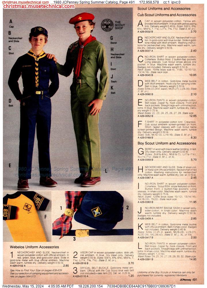 1980 JCPenney Spring Summer Catalog, Page 491