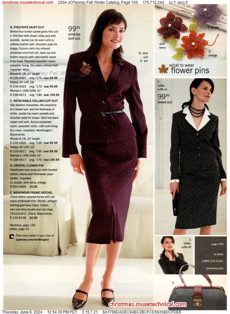 2004 JCPenney Fall Winter Catalog, Page 105