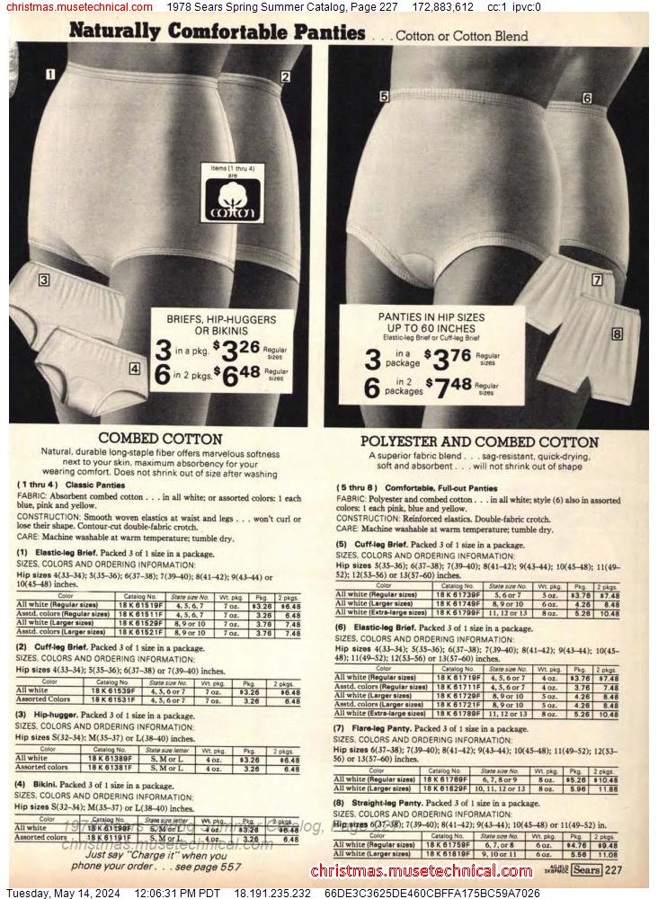 1978 Sears Spring Summer Catalog, Page 227