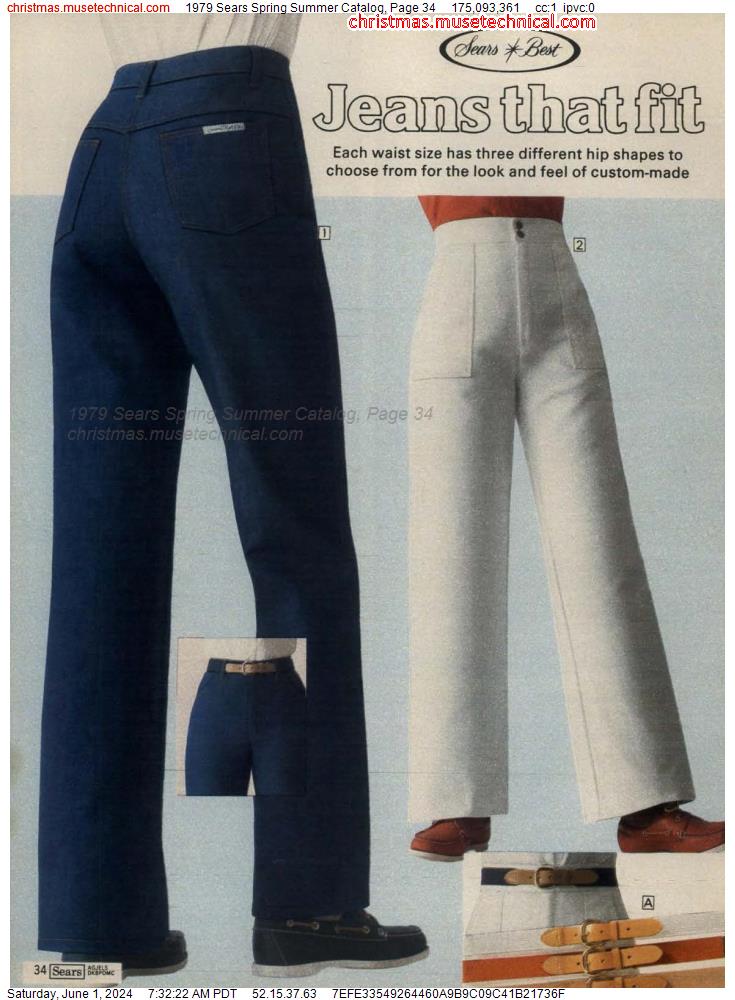 1979 Sears Spring Summer Catalog, Page 34