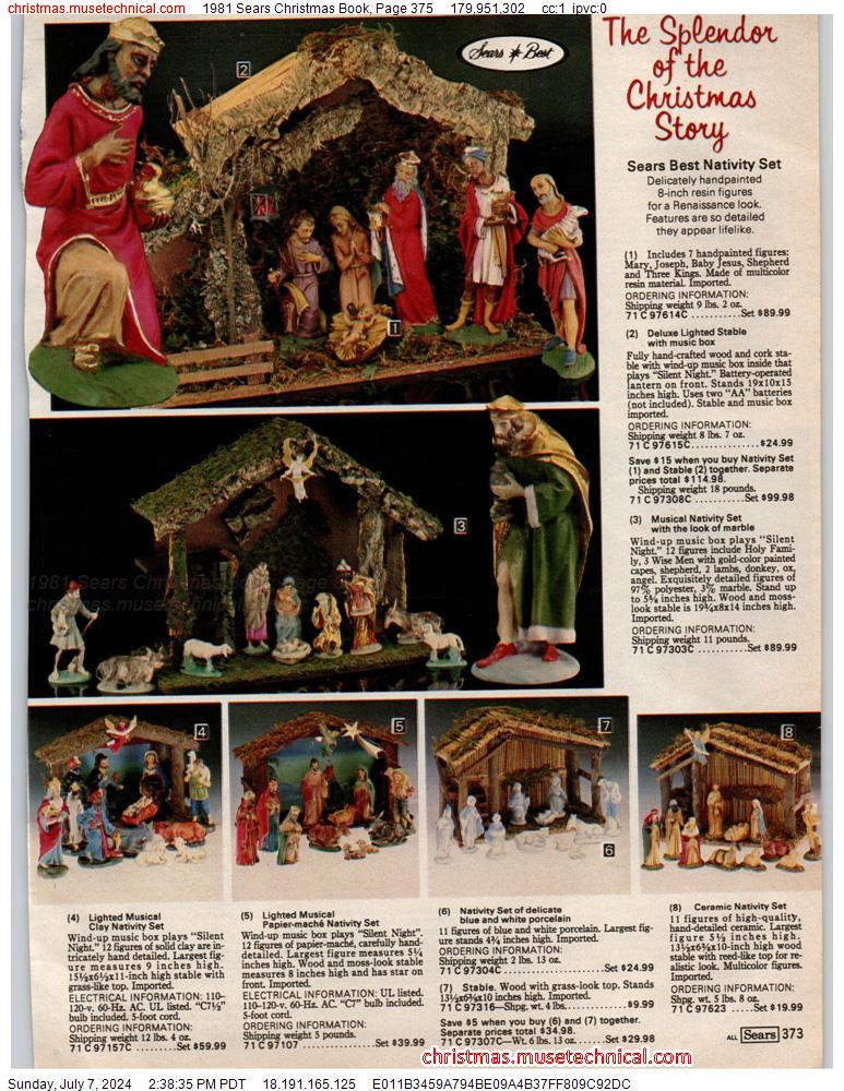 1981 Sears Christmas Book, Page 375