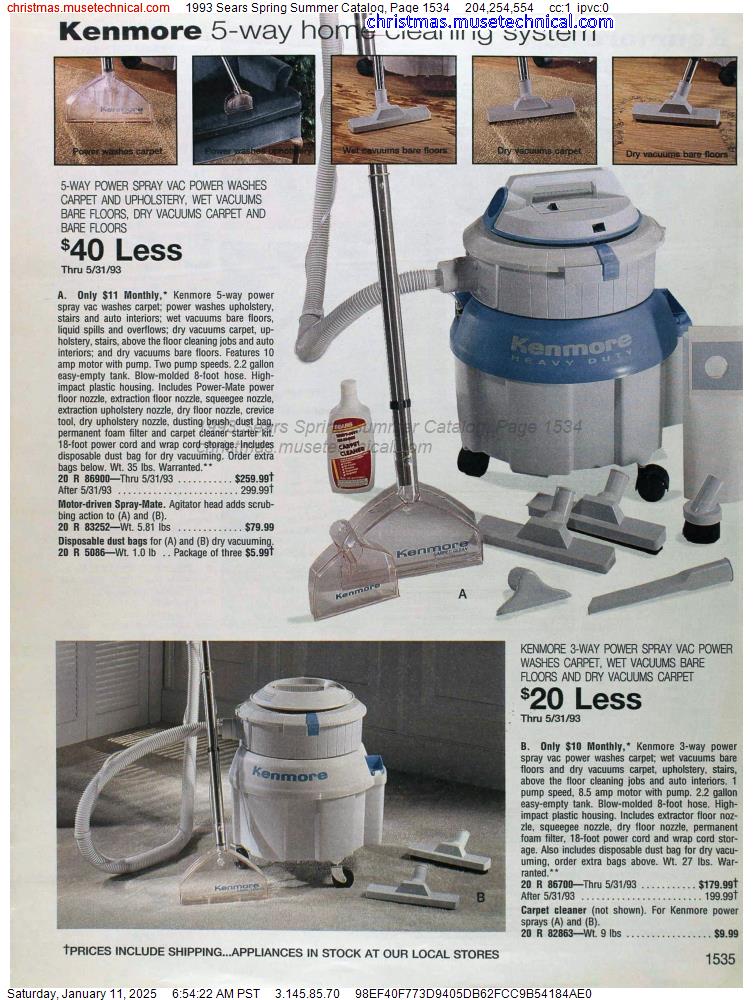 1993 Sears Spring Summer Catalog, Page 1534