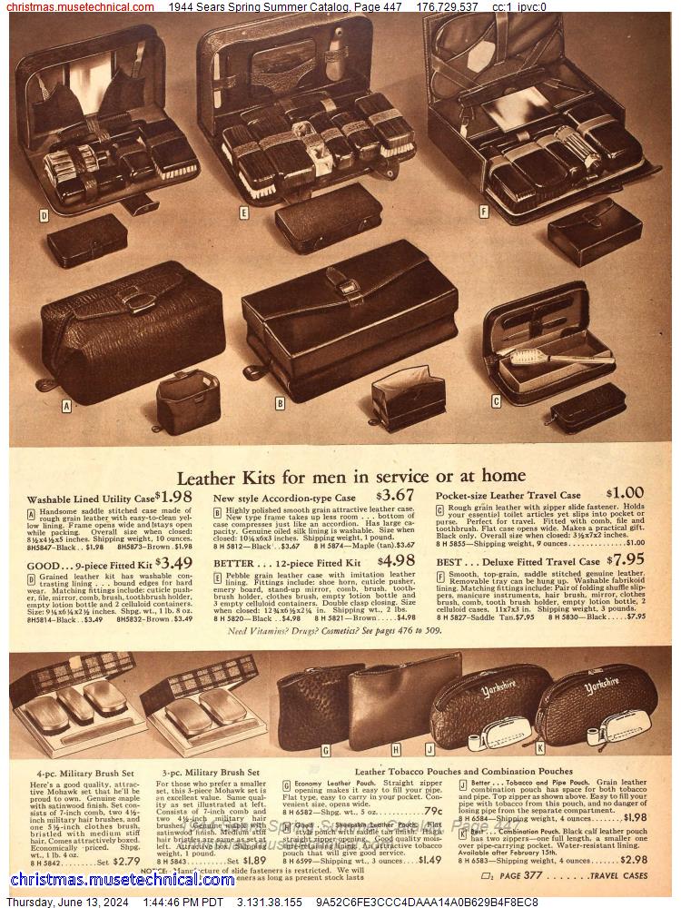 1944 Sears Spring Summer Catalog, Page 447