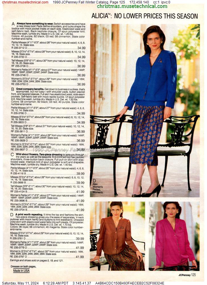 1990 JCPenney Fall Winter Catalog, Page 125