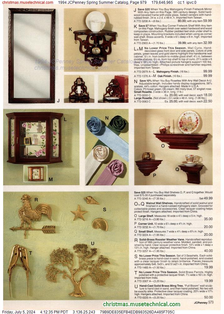 1994 JCPenney Spring Summer Catalog, Page 979