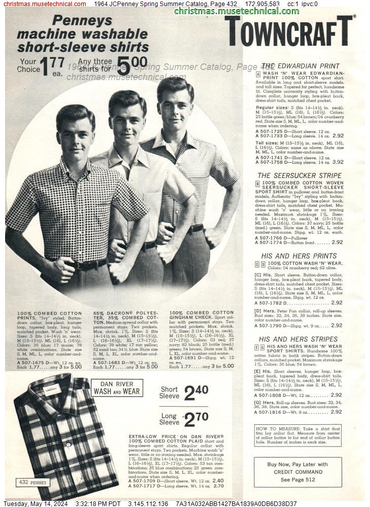 1964 JCPenney Spring Summer Catalog, Page 432