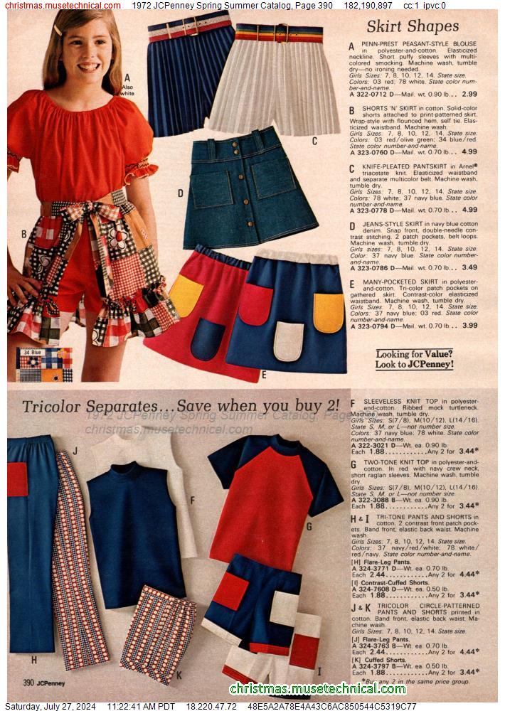 1972 JCPenney Spring Summer Catalog, Page 390