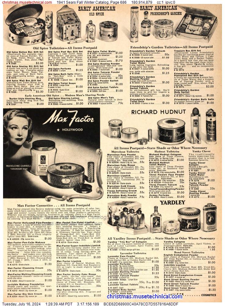 1941 Sears Fall Winter Catalog, Page 686