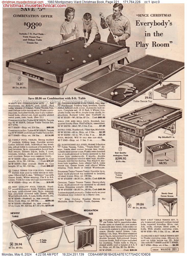 1960 Montgomery Ward Christmas Book, Page 221