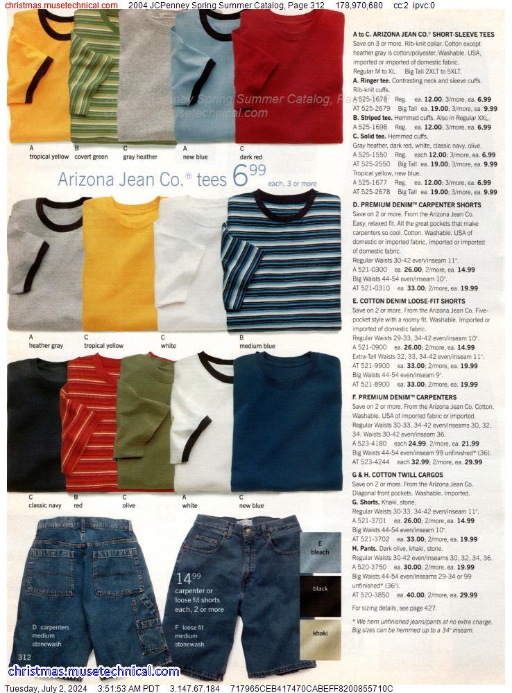 2004 JCPenney Spring Summer Catalog, Page 312