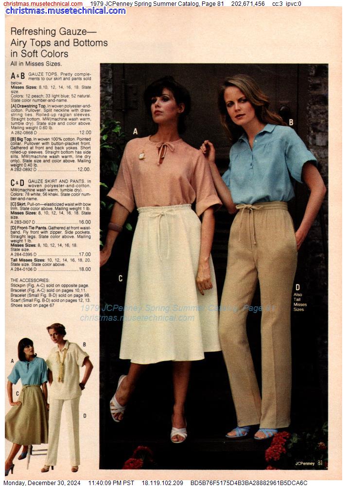 1979 JCPenney Spring Summer Catalog, Page 81