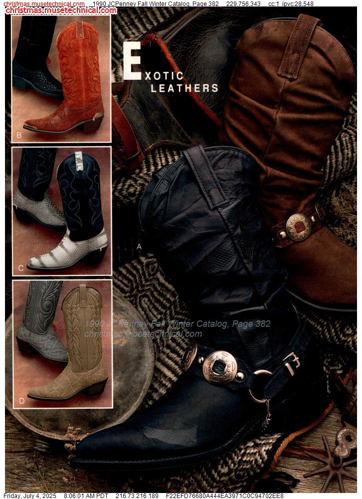 1990 JCPenney Fall Winter Catalog, Page 382