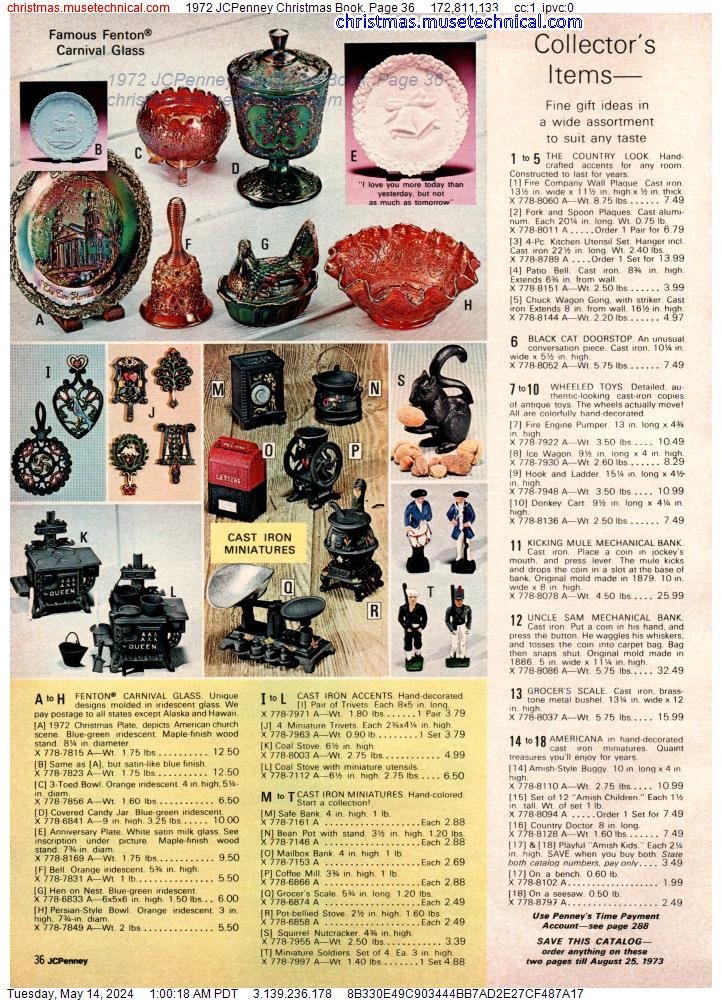 1972 JCPenney Christmas Book, Page 36