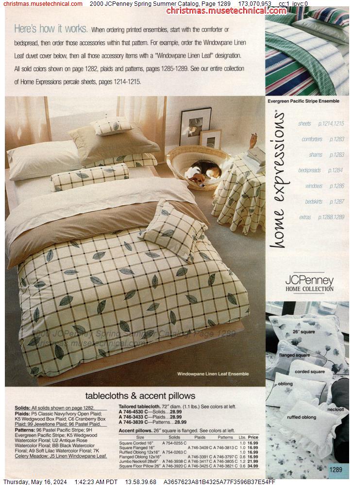 2000 JCPenney Spring Summer Catalog, Page 1289