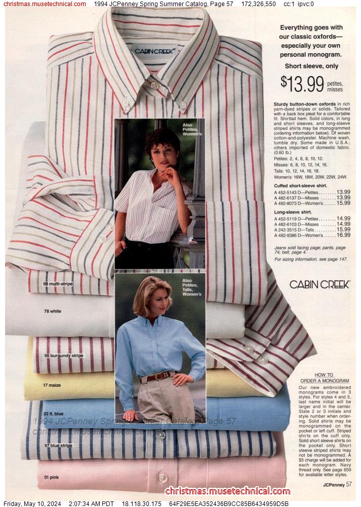 1994 JCPenney Spring Summer Catalog, Page 57