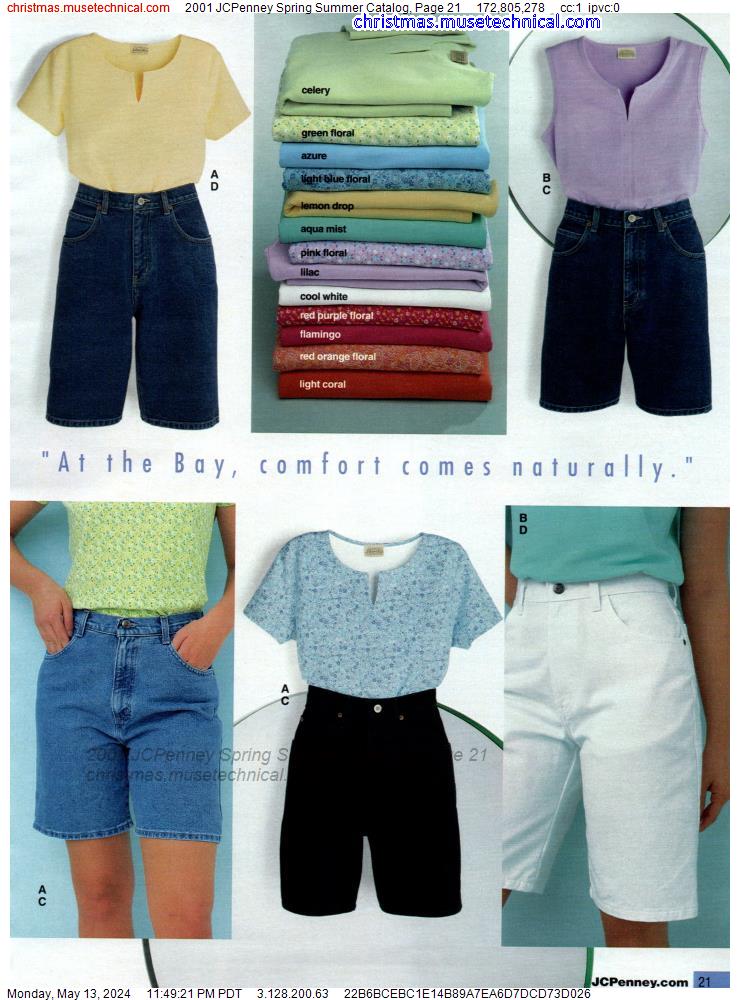 2001 JCPenney Spring Summer Catalog, Page 21