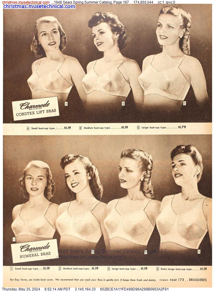 1946 Sears Spring Summer Catalog, Page 187