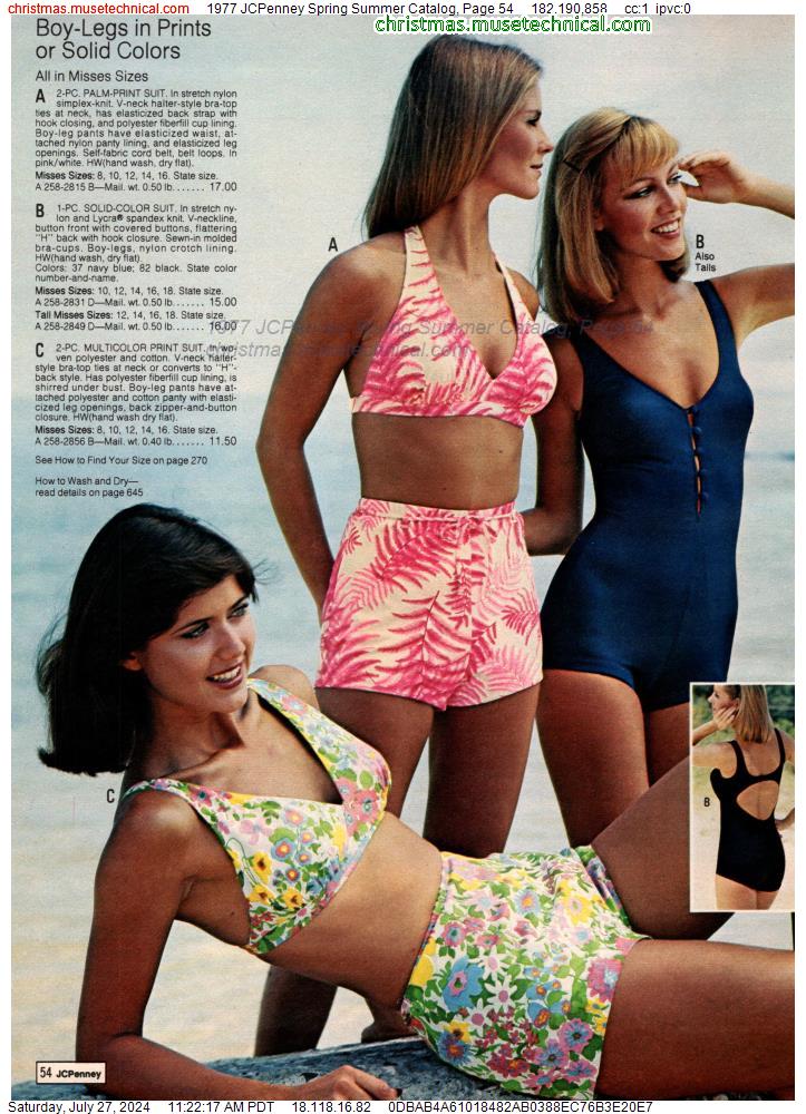 1977 JCPenney Spring Summer Catalog, Page 54