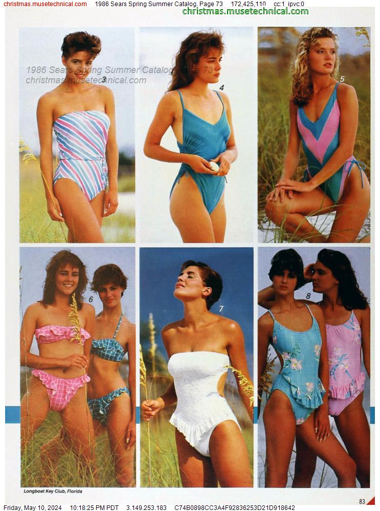 1986 Sears Spring Summer Catalog, Page 73
