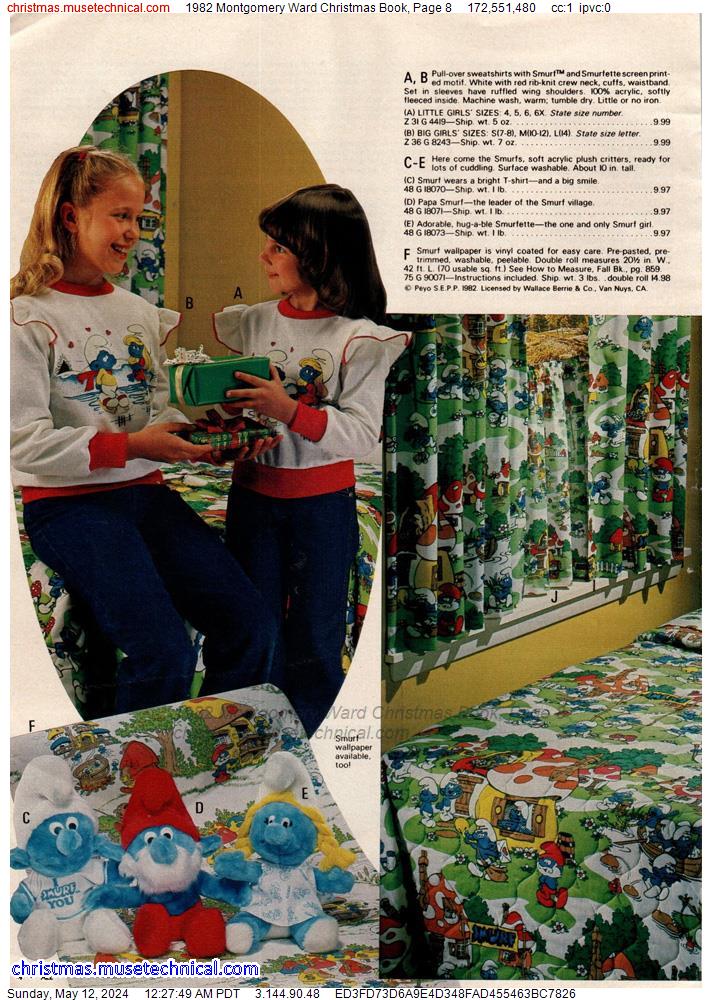 1982 Montgomery Ward Christmas Book, Page 8