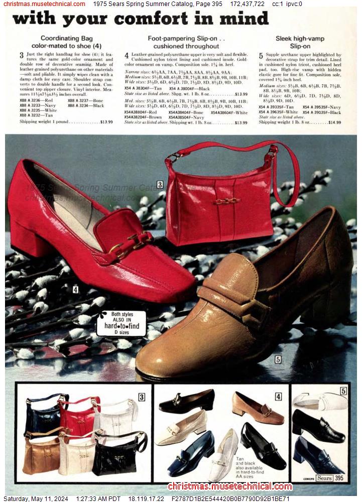 1975 Sears Spring Summer Catalog, Page 395