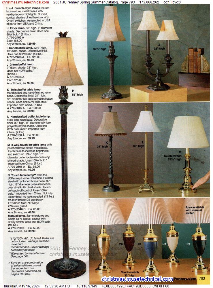 2001 JCPenney Spring Summer Catalog, Page 793