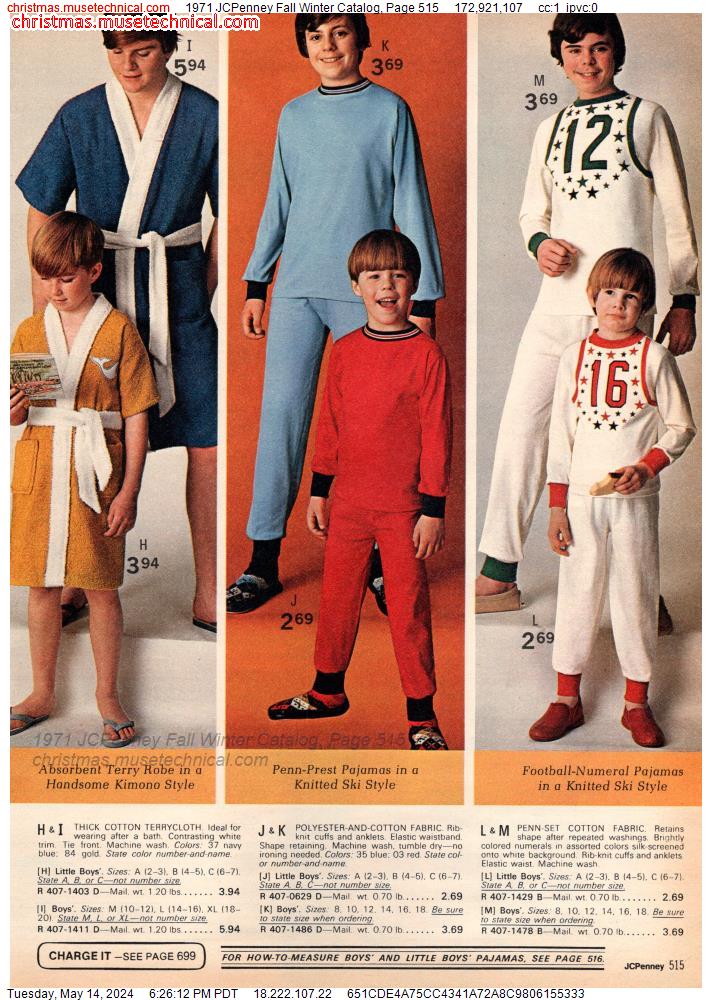 1971 JCPenney Fall Winter Catalog, Page 515