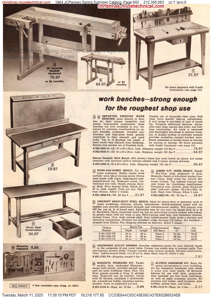 1964 JCPenney Spring Summer Catalog, Page 802