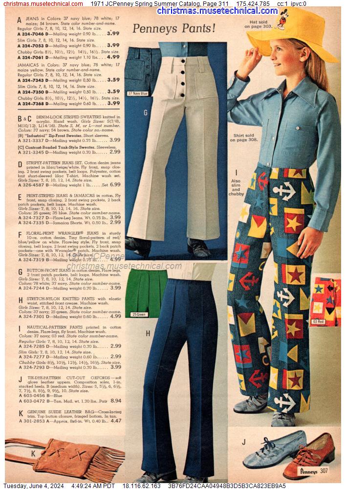 1971 JCPenney Spring Summer Catalog, Page 311