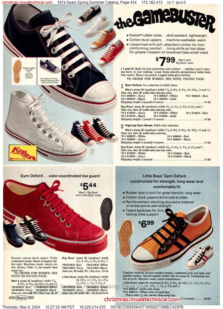 1974 Sears Spring Summer Catalog, Page 434