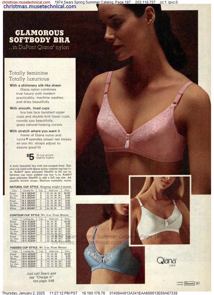 1974 Sears Spring Summer Catalog, Page 187