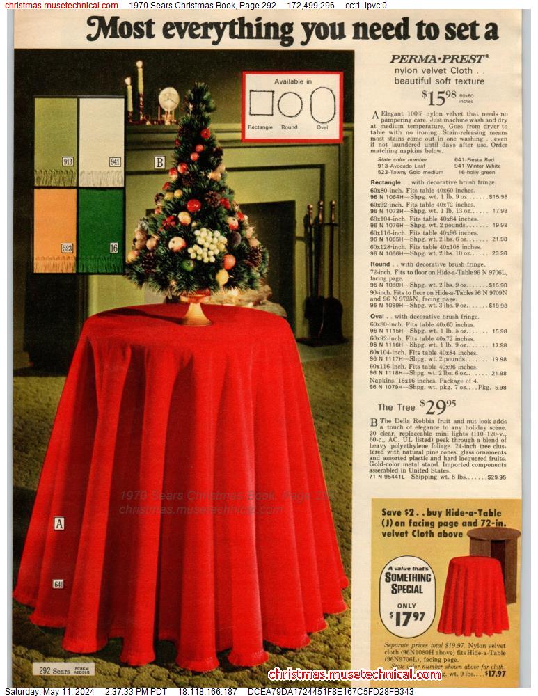 1970 Sears Christmas Book, Page 292