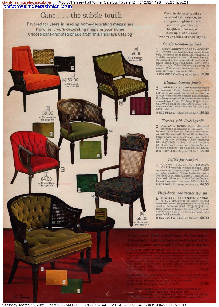 1966 JCPenney Fall Winter Catalog, Page 942