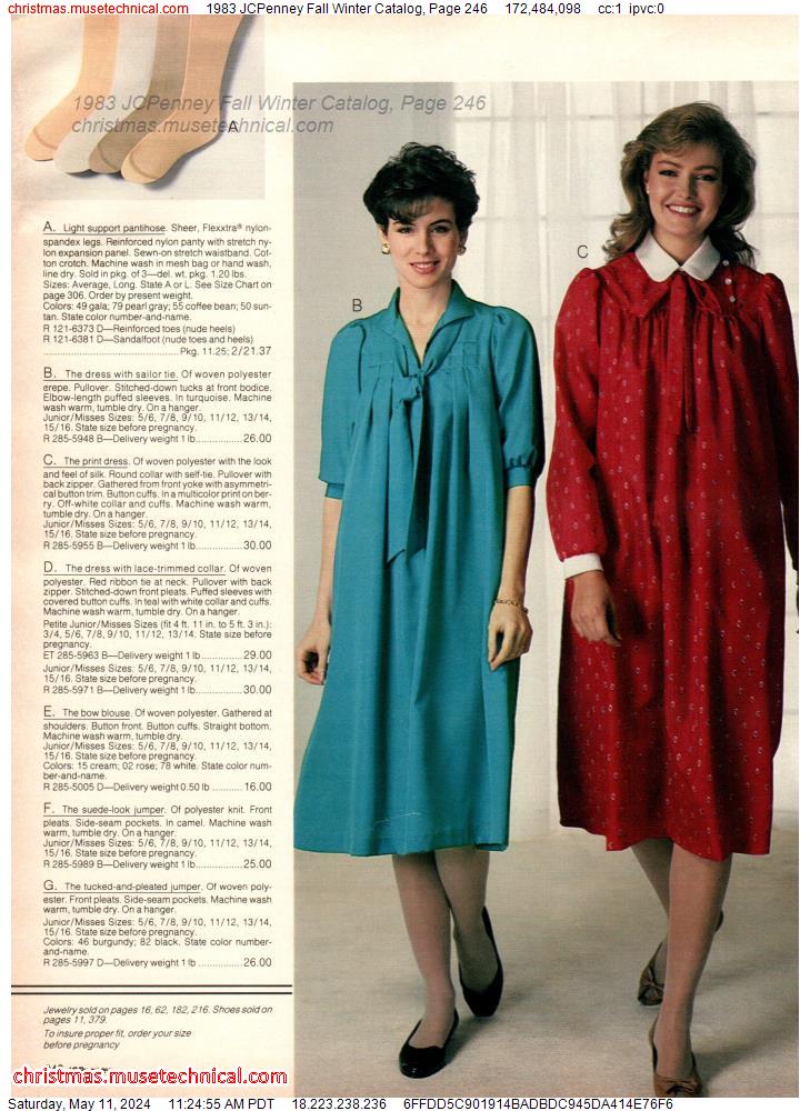 1983 JCPenney Fall Winter Catalog, Page 246
