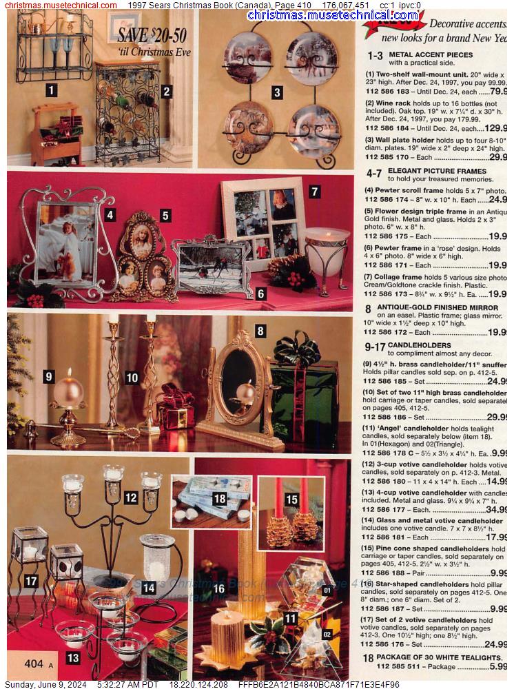 1997 Sears Christmas Book (Canada), Page 410