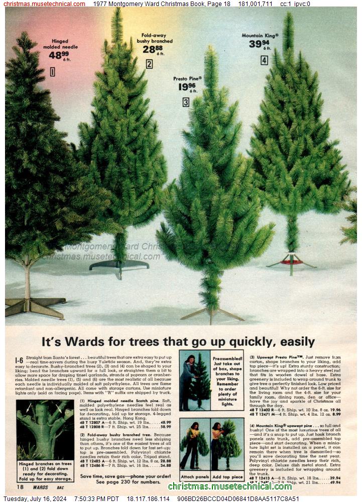 1977 Montgomery Ward Christmas Book, Page 18
