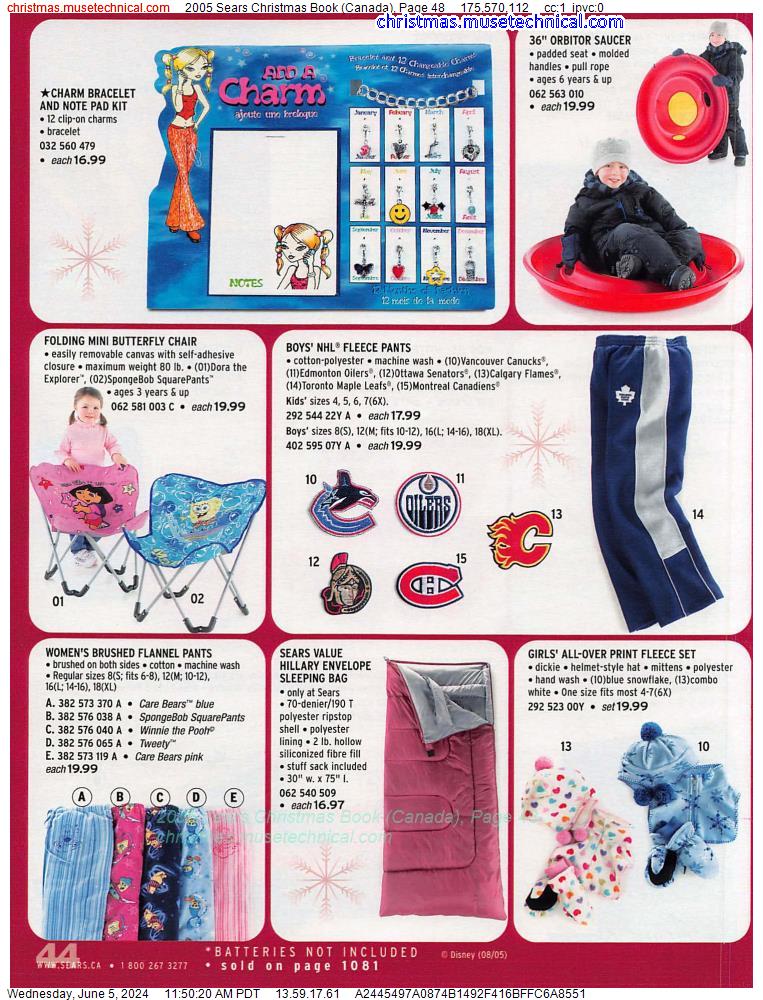 2005 Sears Christmas Book (Canada), Page 48