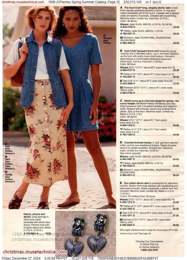 1996 JCPenney Spring Summer Catalog, Page 12