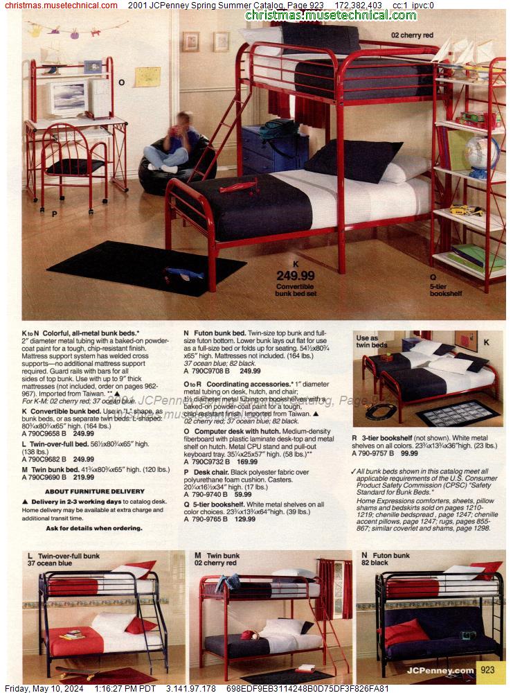 2001 JCPenney Spring Summer Catalog, Page 923