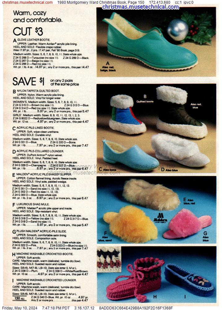 1980 Montgomery Ward Christmas Book, Page 150
