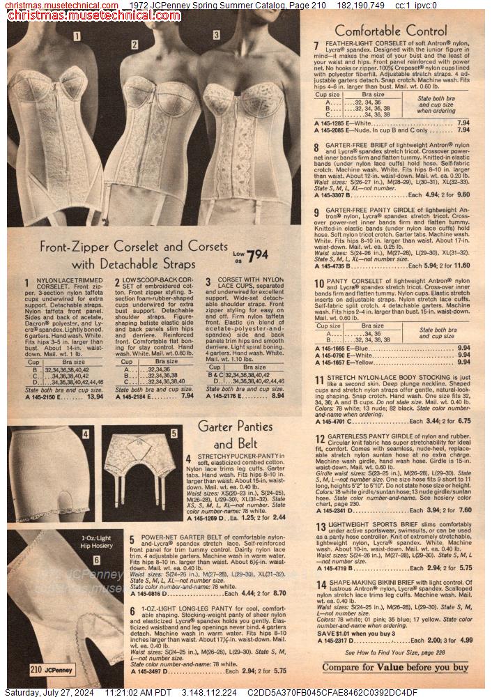1972 JCPenney Spring Summer Catalog, Page 210