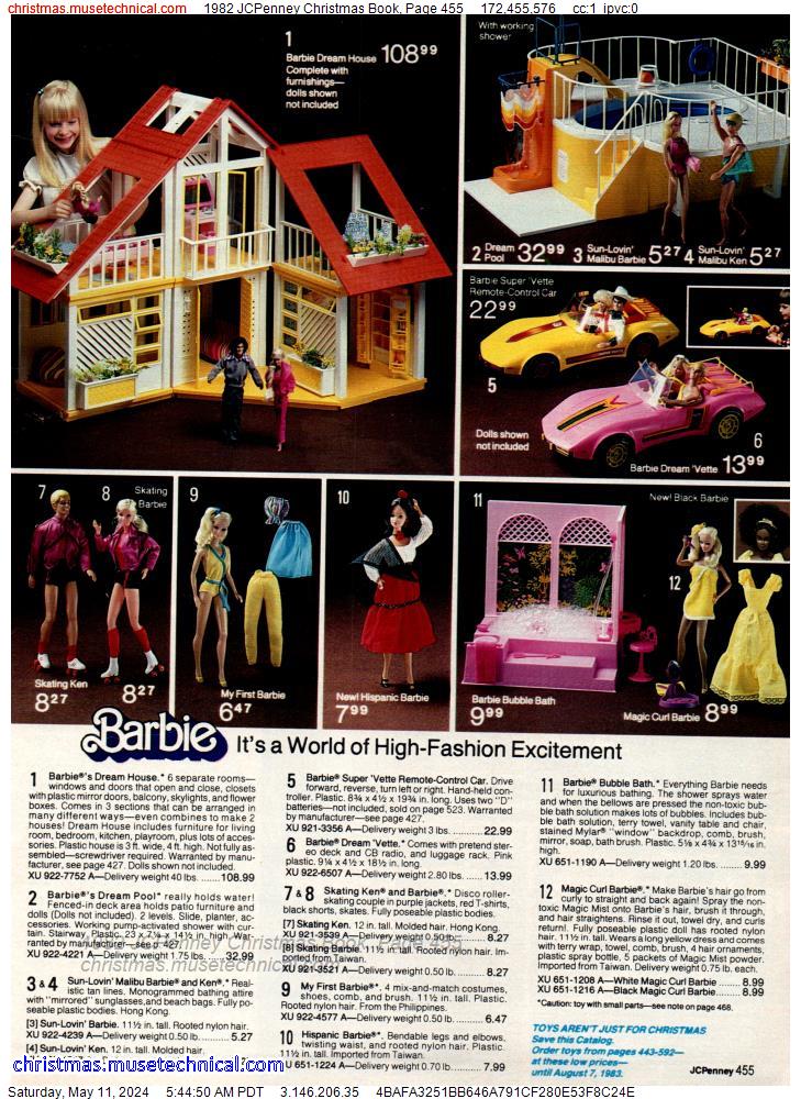 1982 JCPenney Christmas Book, Page 455