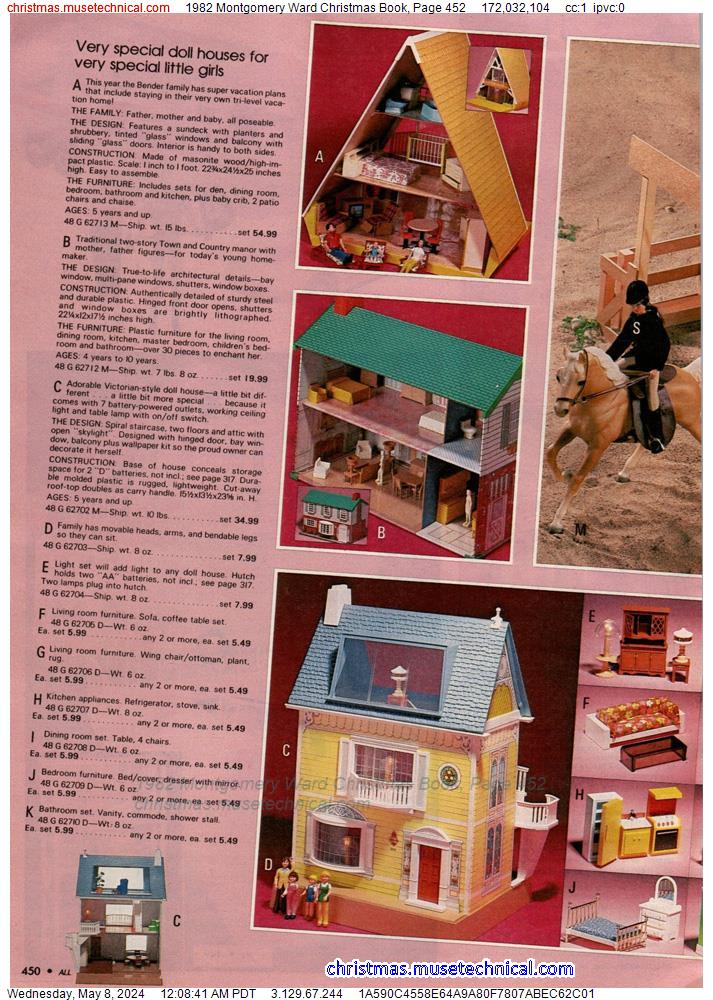 1982 Montgomery Ward Christmas Book, Page 452