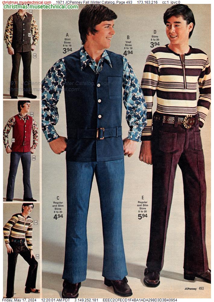 1971 JCPenney Fall Winter Catalog, Page 493