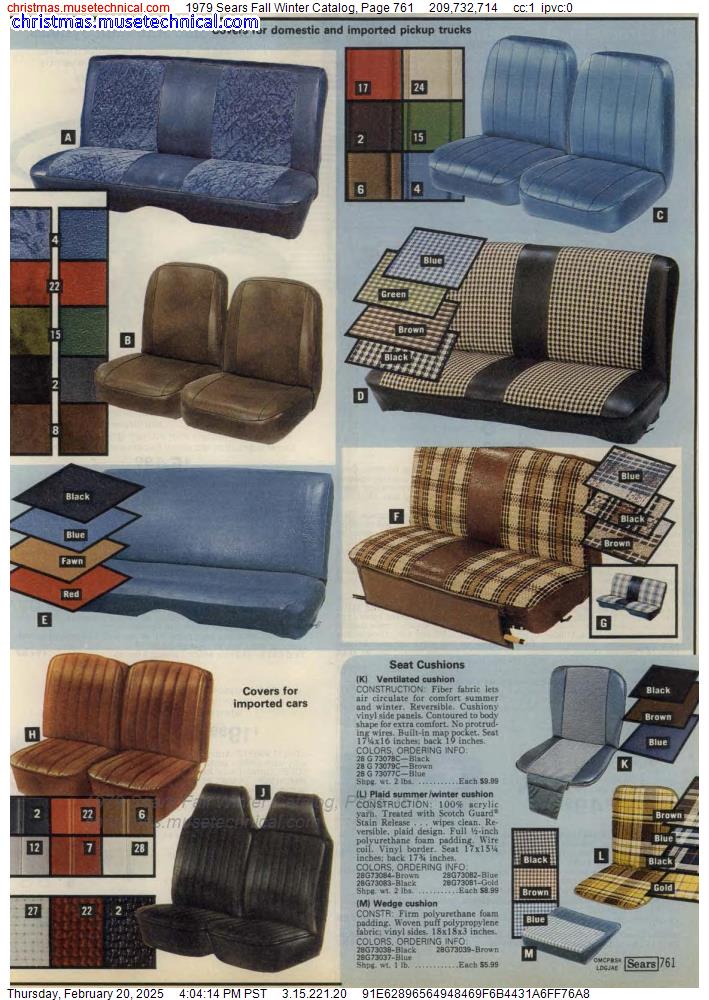 1979 Sears Fall Winter Catalog, Page 761