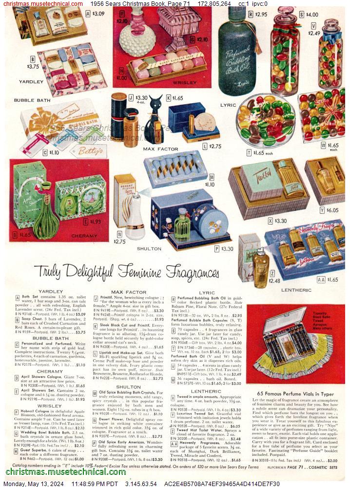 1956 Sears Christmas Book, Page 71